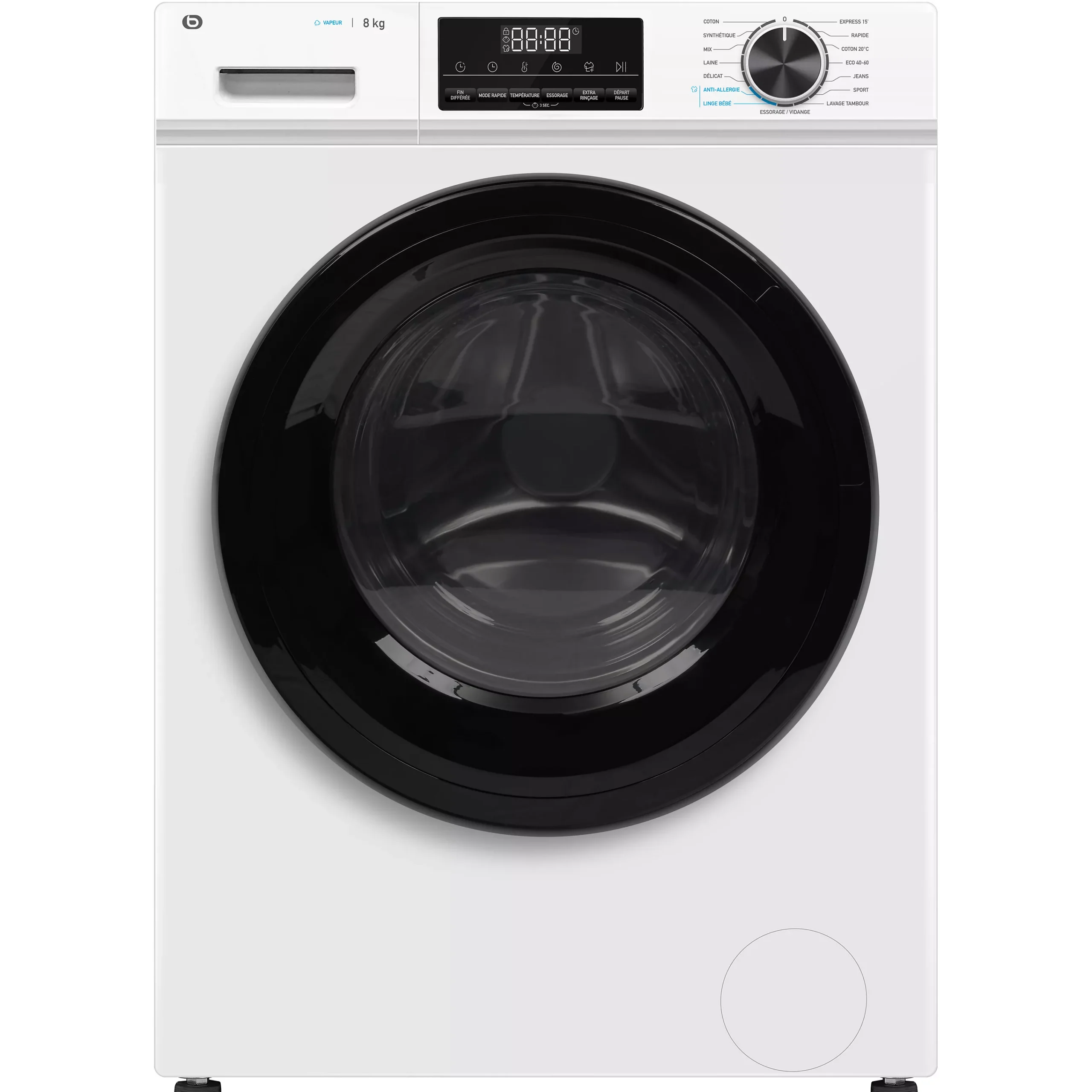 Lave linge hublot ESSENTIELB ELF814-4b – Image 2