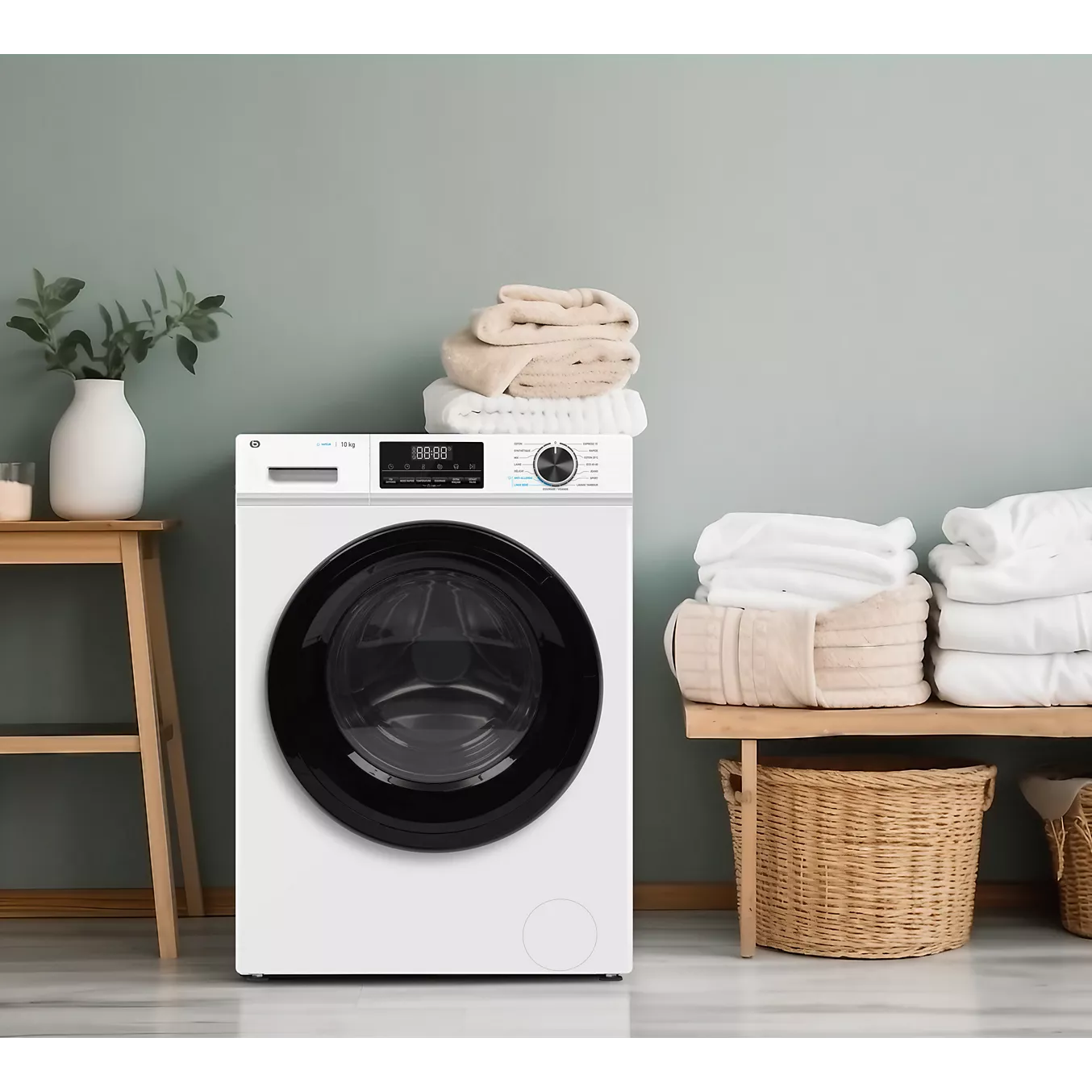 Lave linge hublot ESSENTIELB ELF1014-5b – Image 2