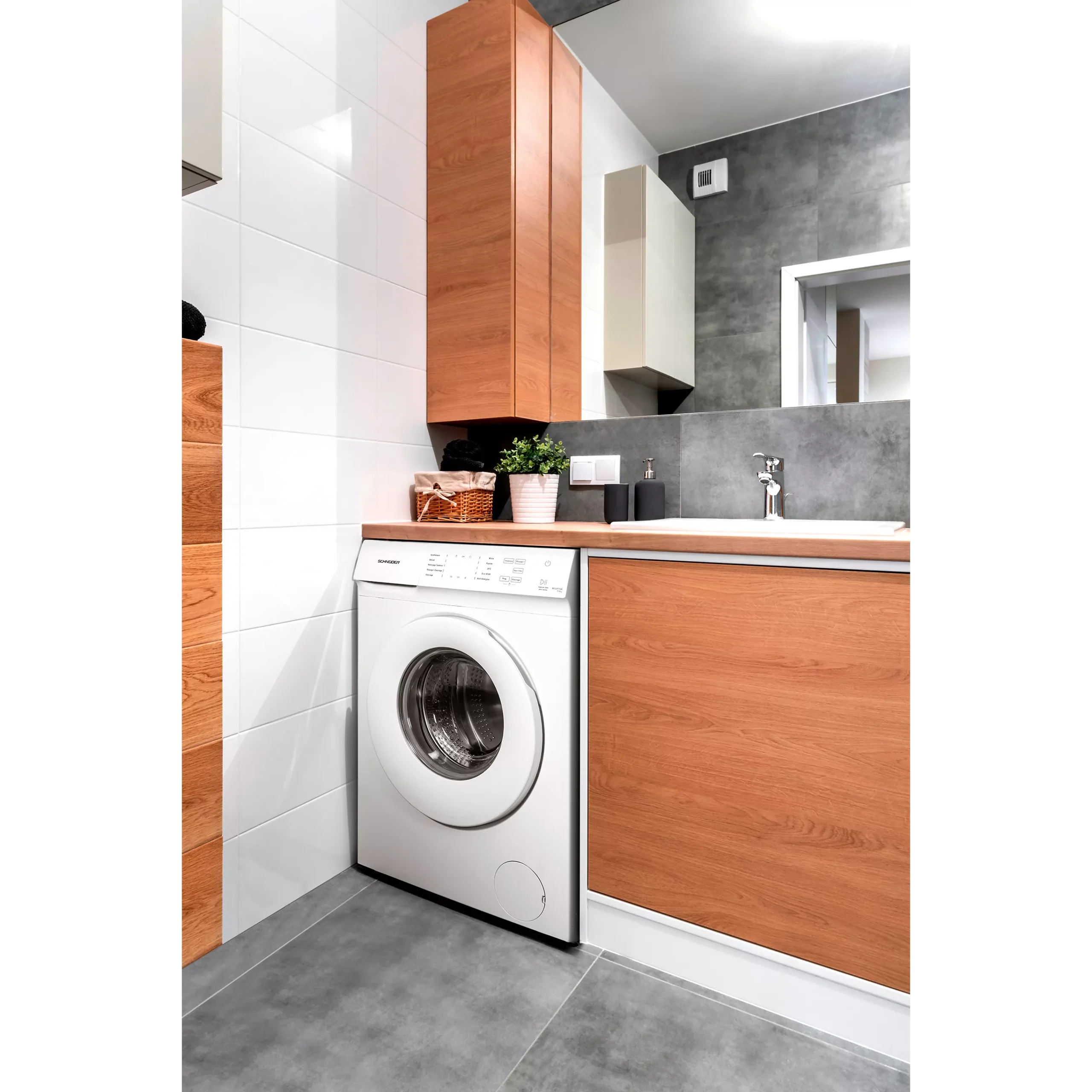 Lave linge compact SCHNEIDER SCLLF7120 – Image 7