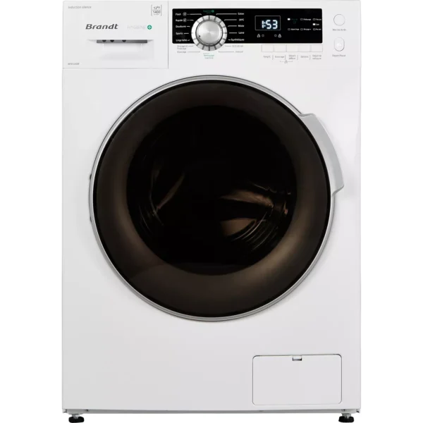 Lave linge hublot BRANDT WFB124QW HYGIENE +