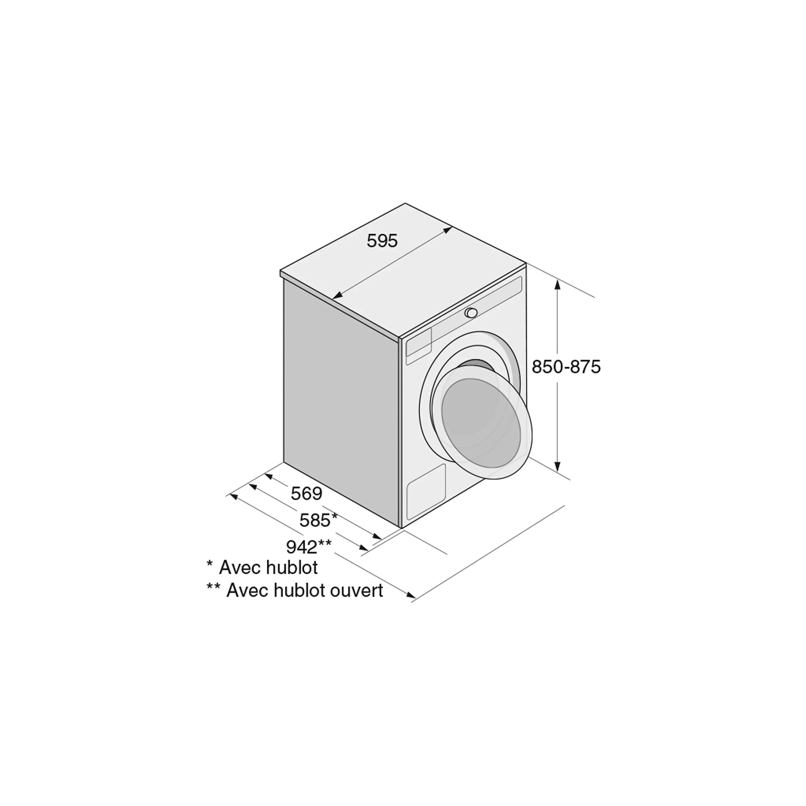 Lave linge hublot ASKO W4086C.T/3 – Image 9
