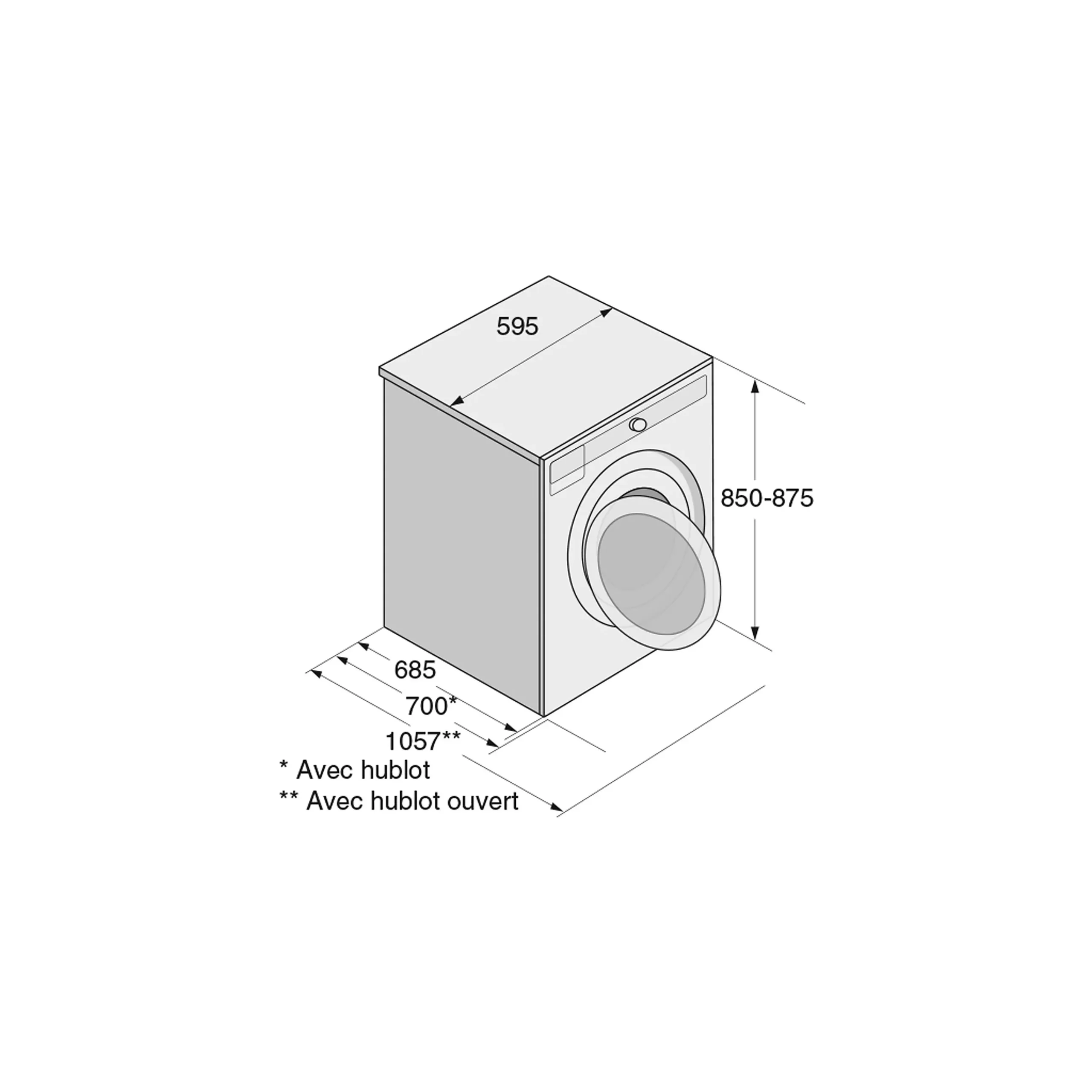 Lave linge hublot ASKO W4114C.W/3 – Image 8