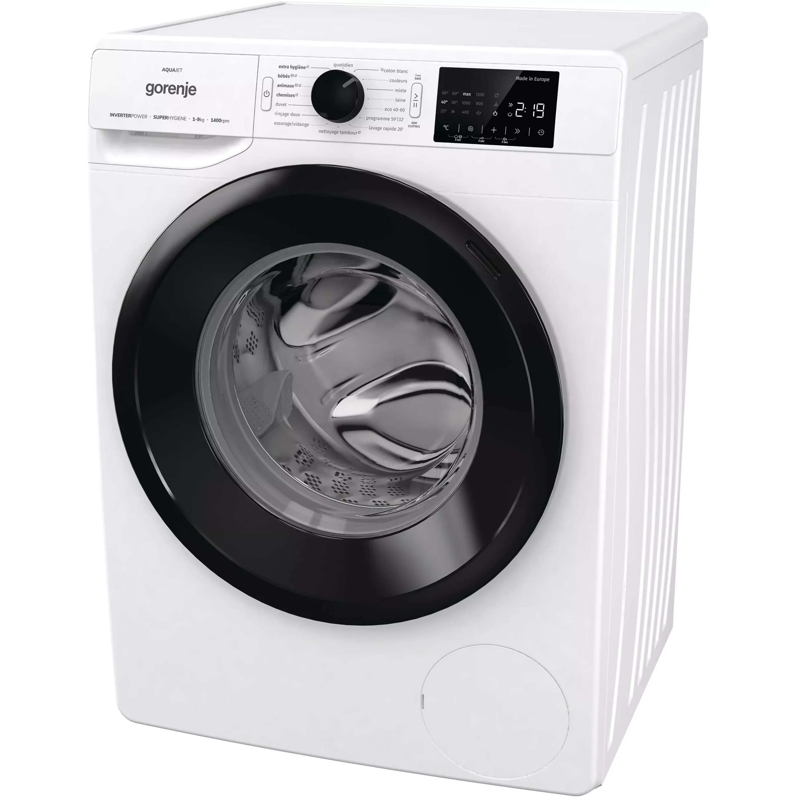 Lave linge hublot GORENJE WPNEI94A1DS – Image 2