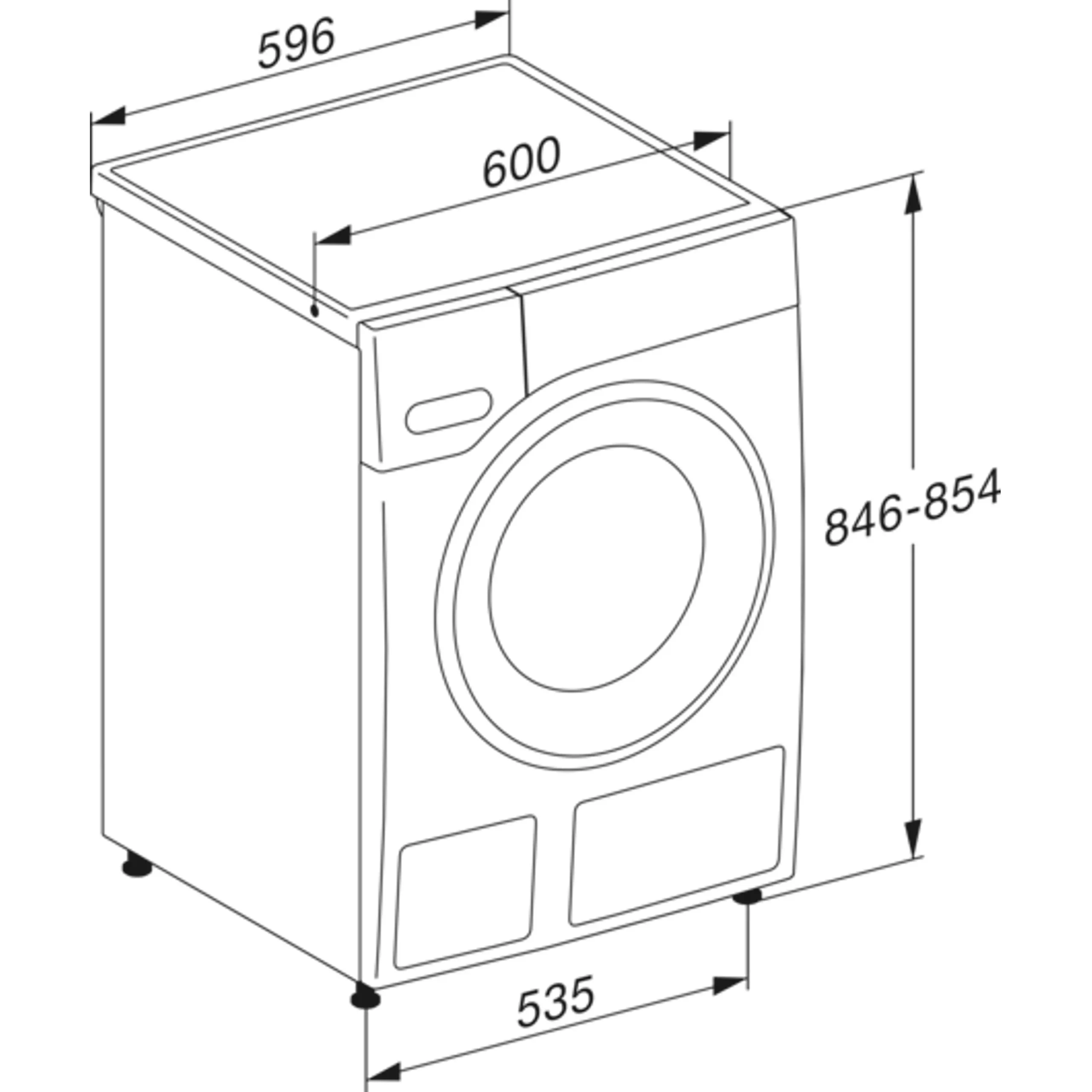 Lave linge hublot MIELE WSG 883 – Image 7
