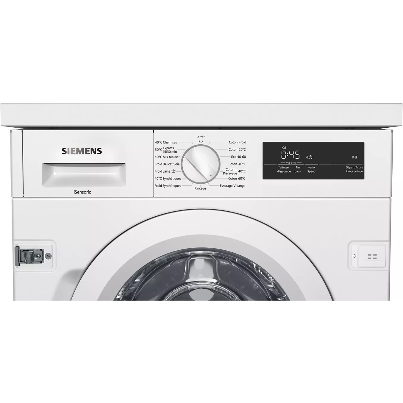 Lave linge hublot SIEMENS WI12W348FF – Image 7