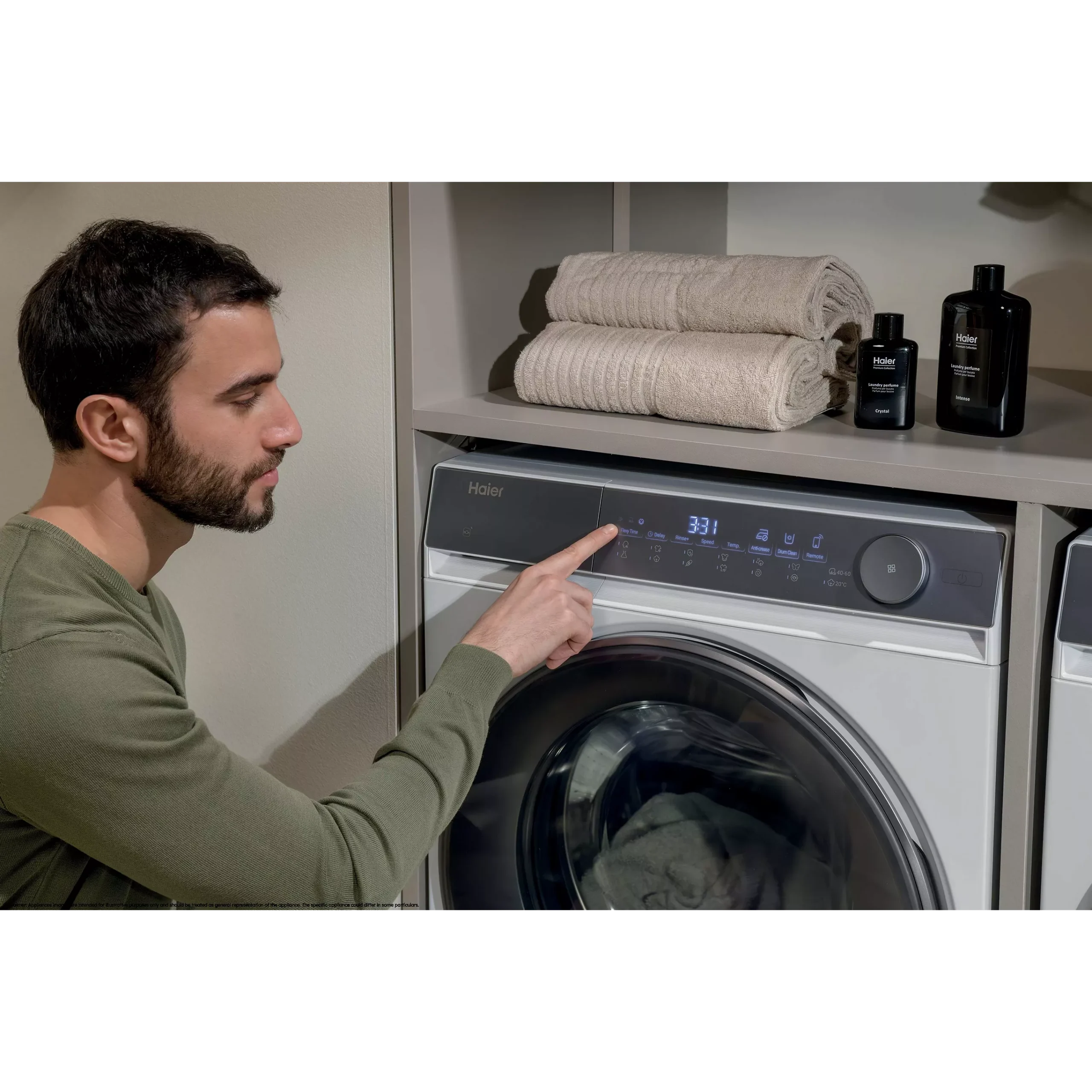 Lave linge hublot HAIER HW100-B14367U-FR – Image 8