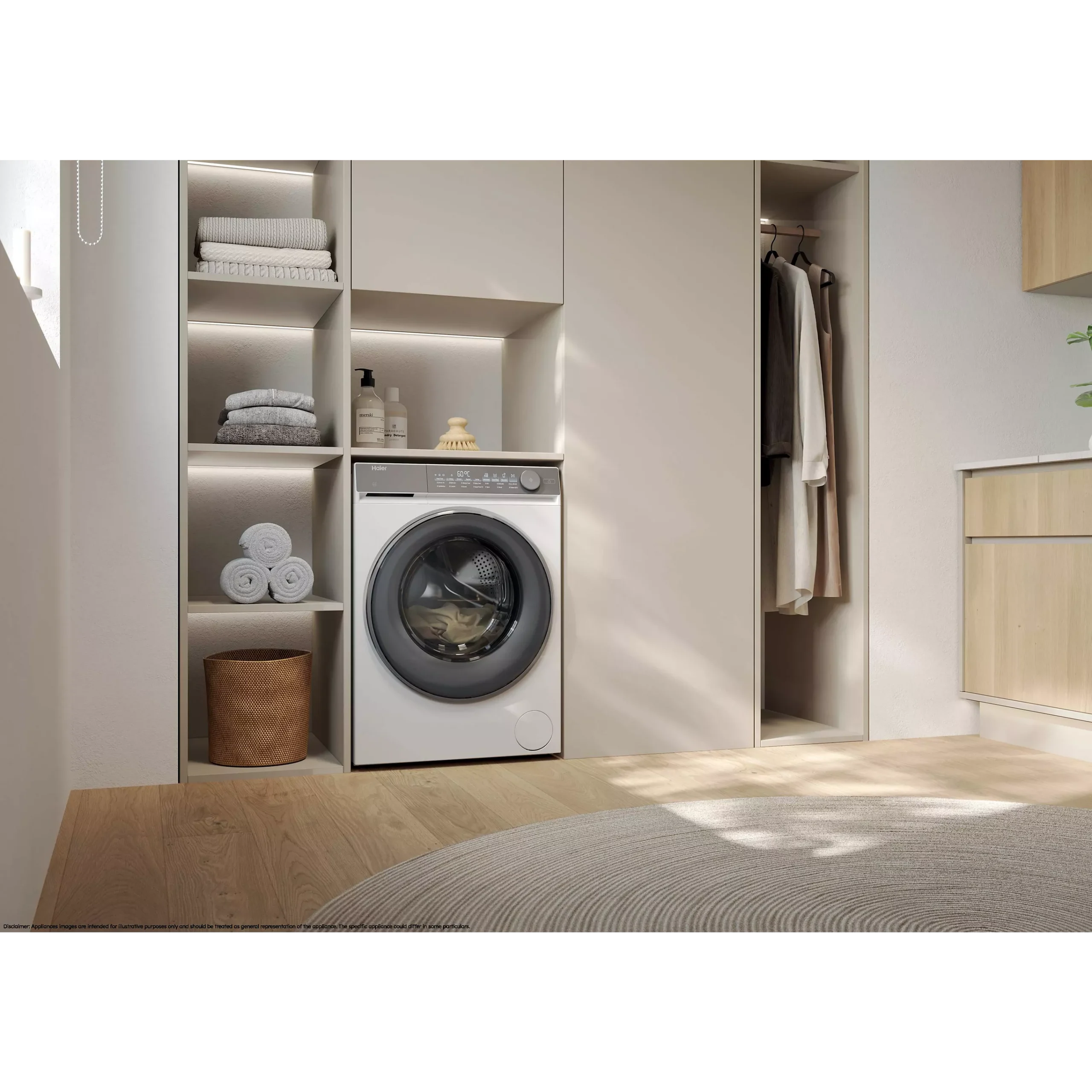 Lave linge hublot HAIER HW100-B14367U-FR – Image 7