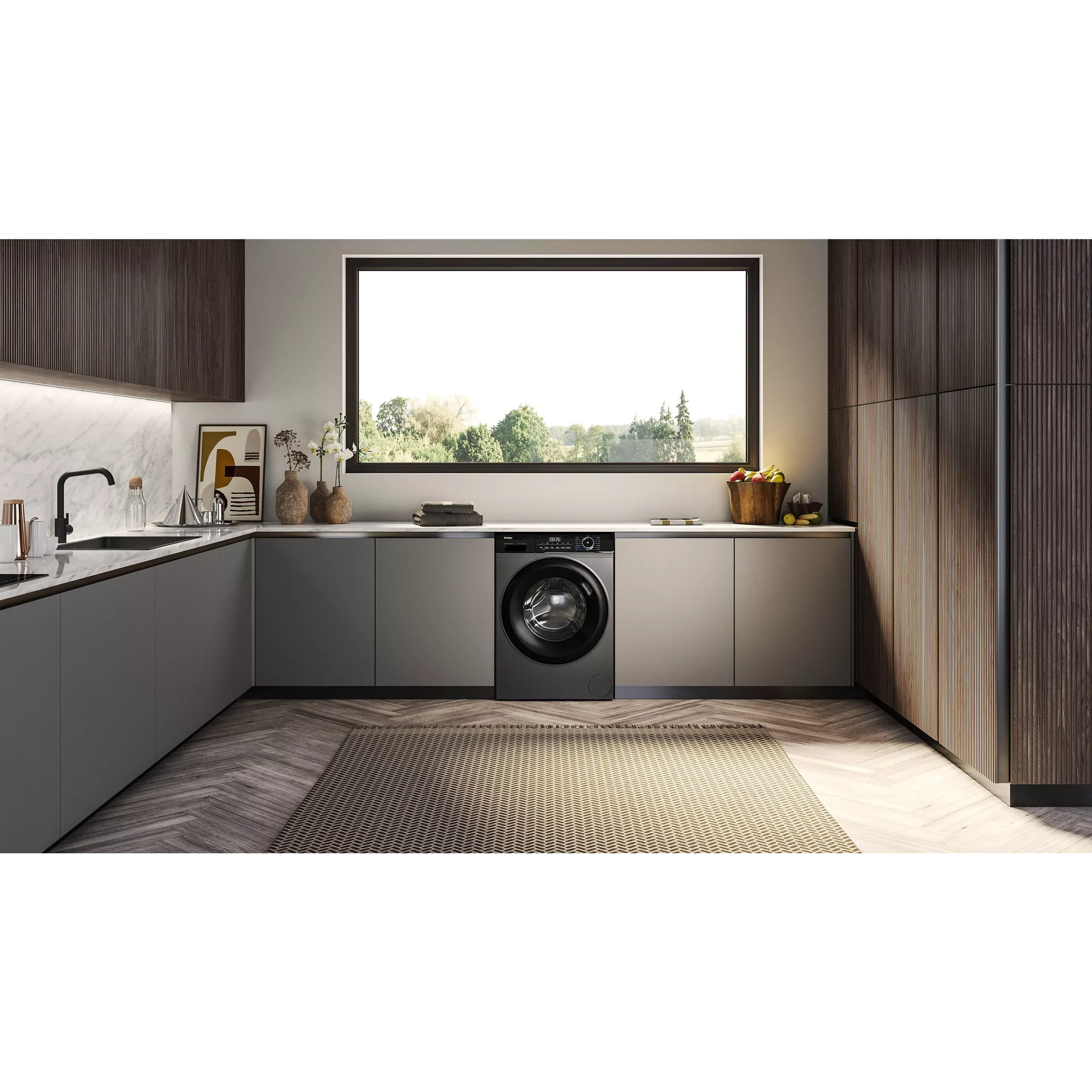 Lave linge hublot HAIER HW90-B14939S8-FR – Image 6