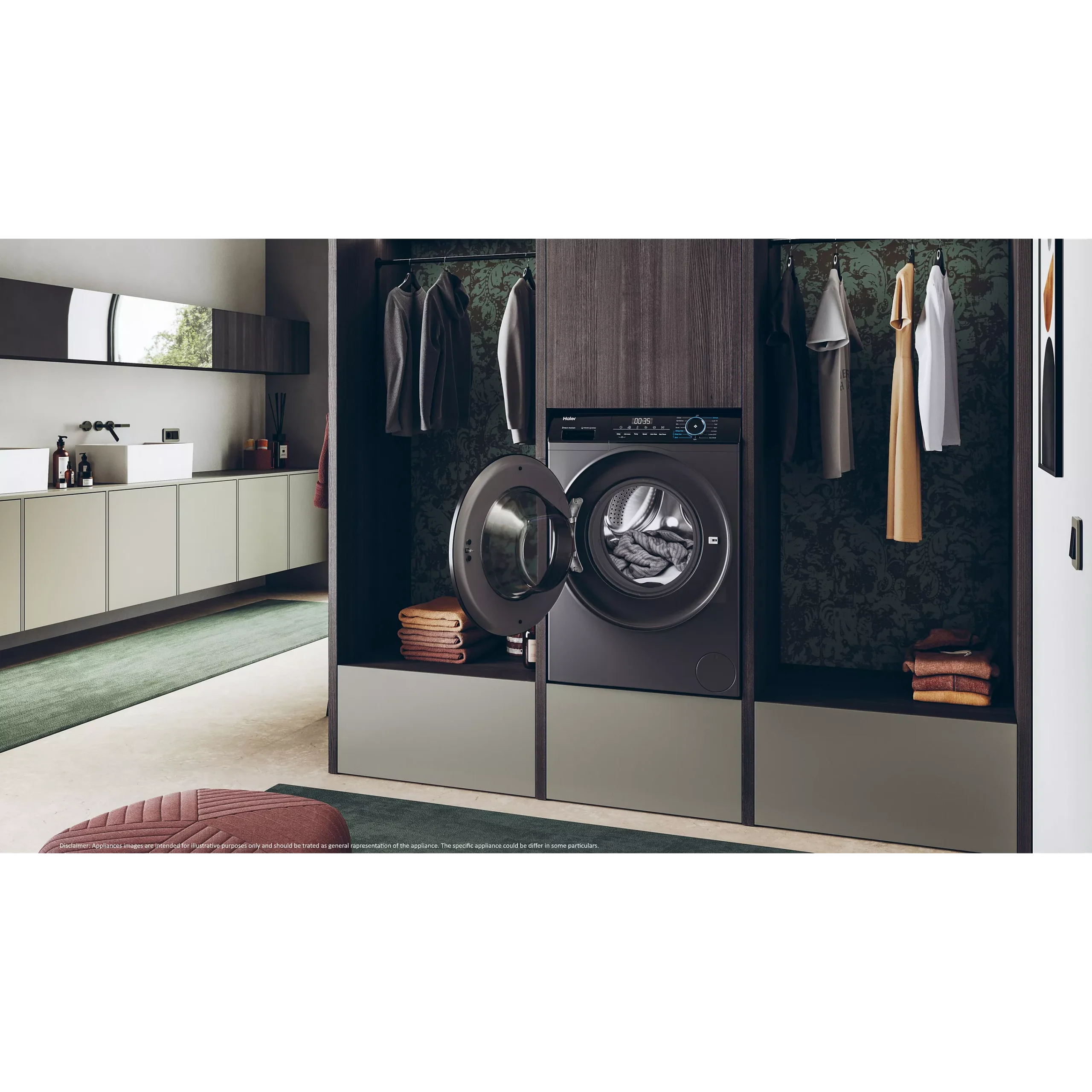 Lave linge hublot HAIER HW90-B14939S8-FR – Image 11