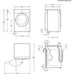 Lave linge hublot ELECTROLUX EW2F6812AA – Image 6
