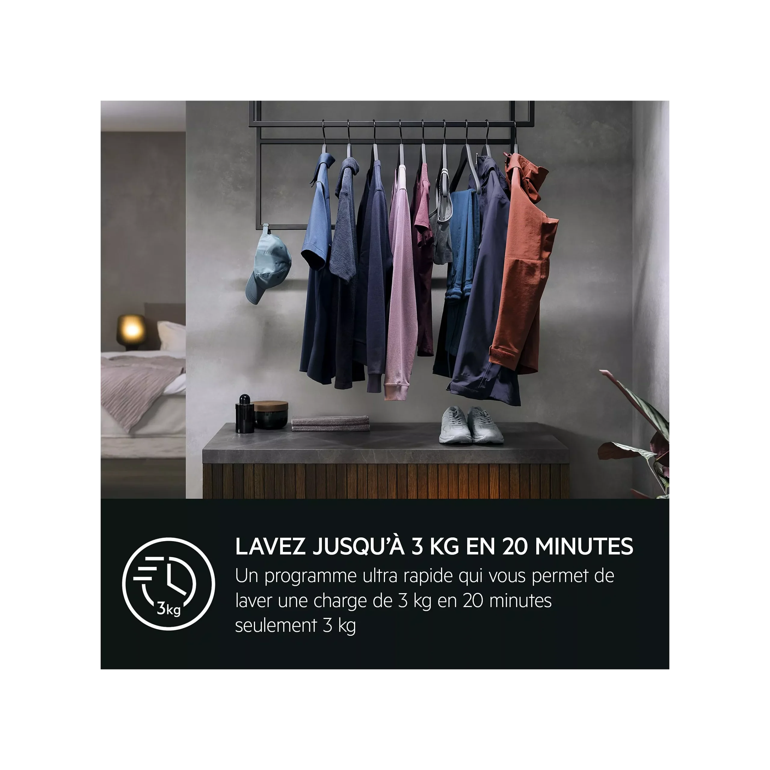 Lave linge compact AEG LSR6E6264XA – Image 6