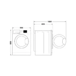 Lave linge hublot WHIRLPOOL FFDB10489BVFR – Image 6
