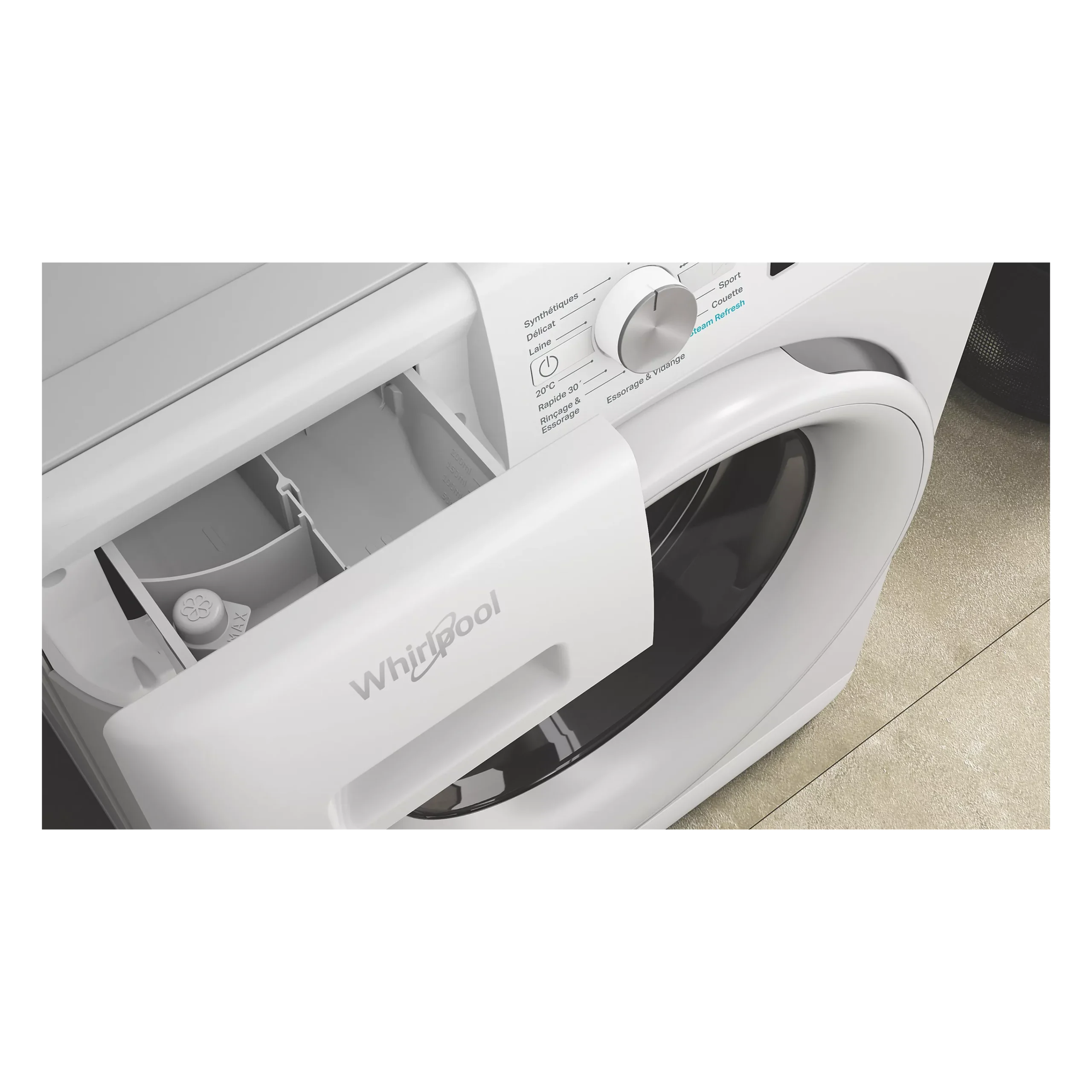 Lave linge hublot WHIRLPOOL FFBS8489WVFR – Image 2