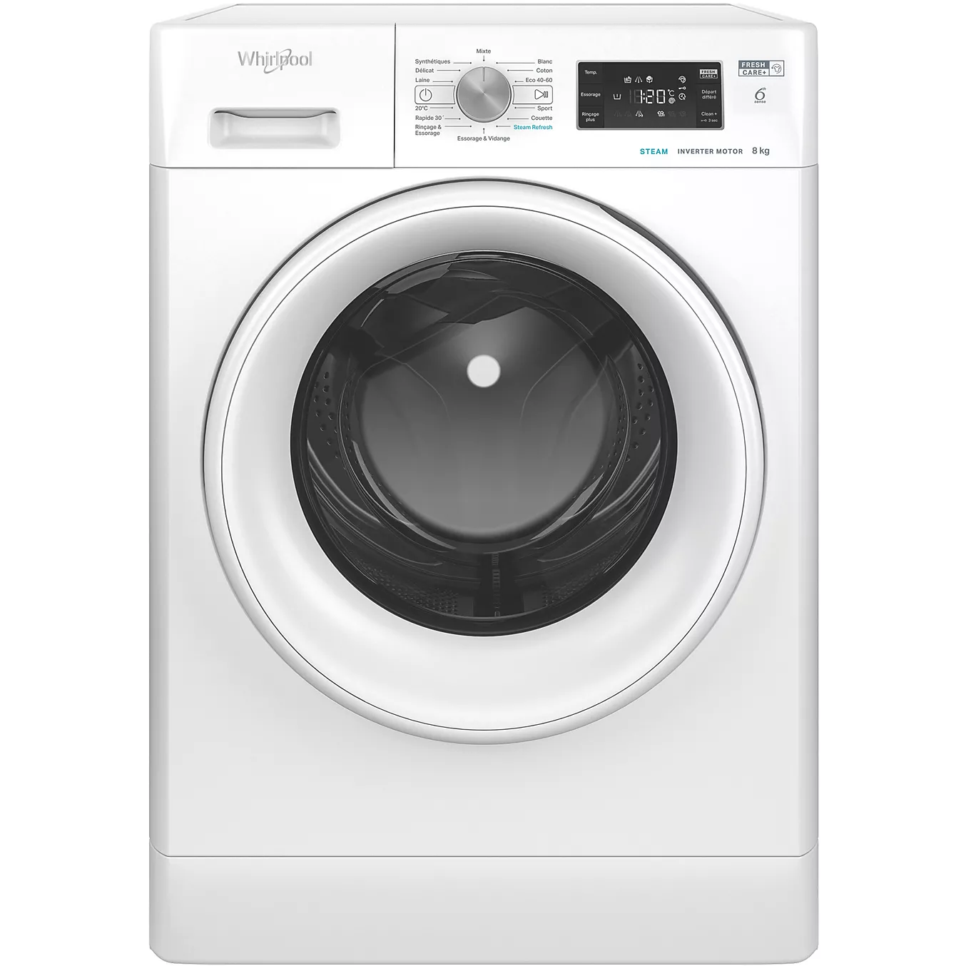 Lave linge hublot WHIRLPOOL FFBS8489WVFR