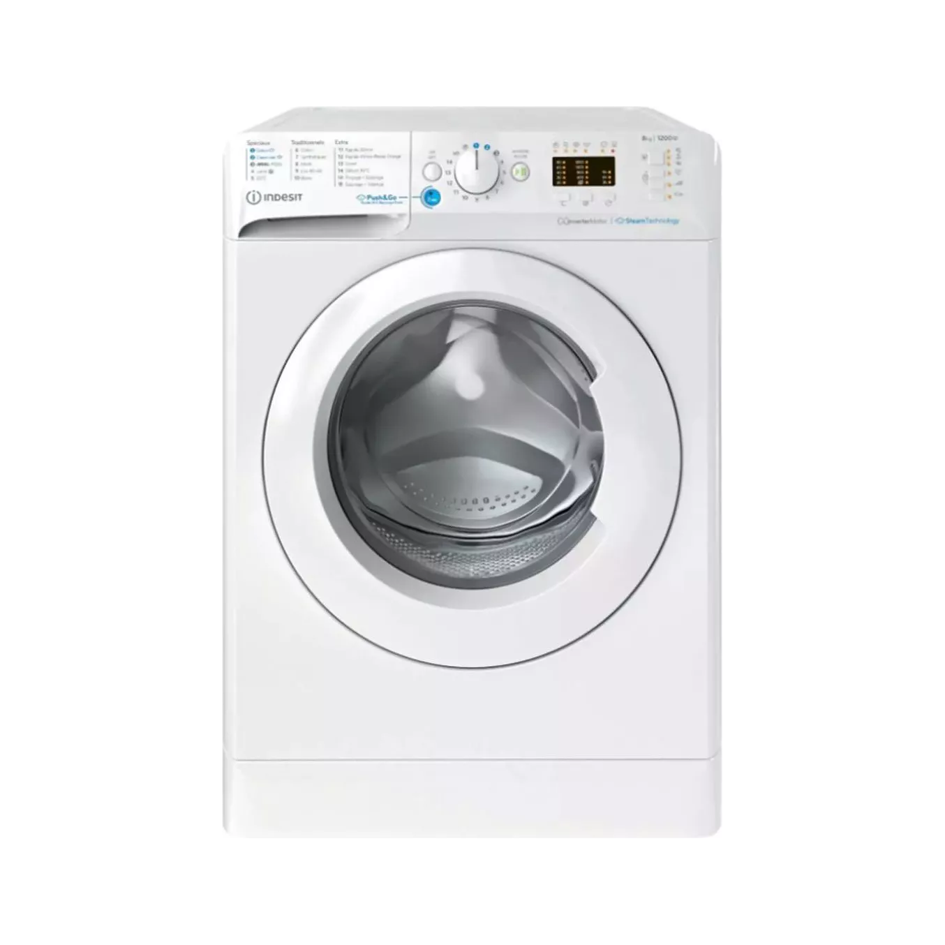 Lave linge hublot INDESIT BWA81295XWVFR