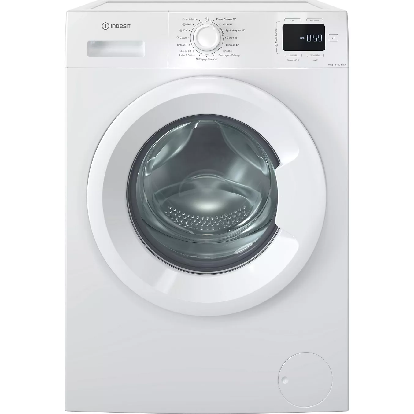 Lave linge hublot INDESIT IM864MYTIMEFR