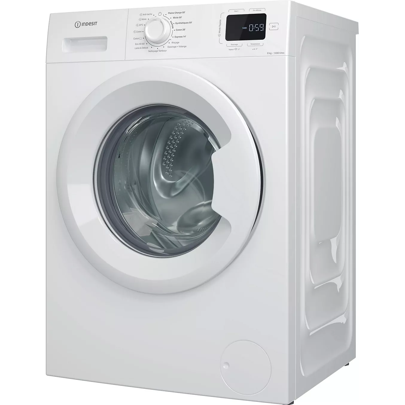 Lave linge hublot INDESIT IM864MYTIMEFR – Image 4