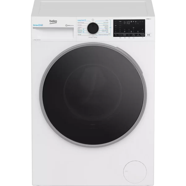 Lave linge hublot BEKO B7WFT6104019W EnergySpin FiberCatcher