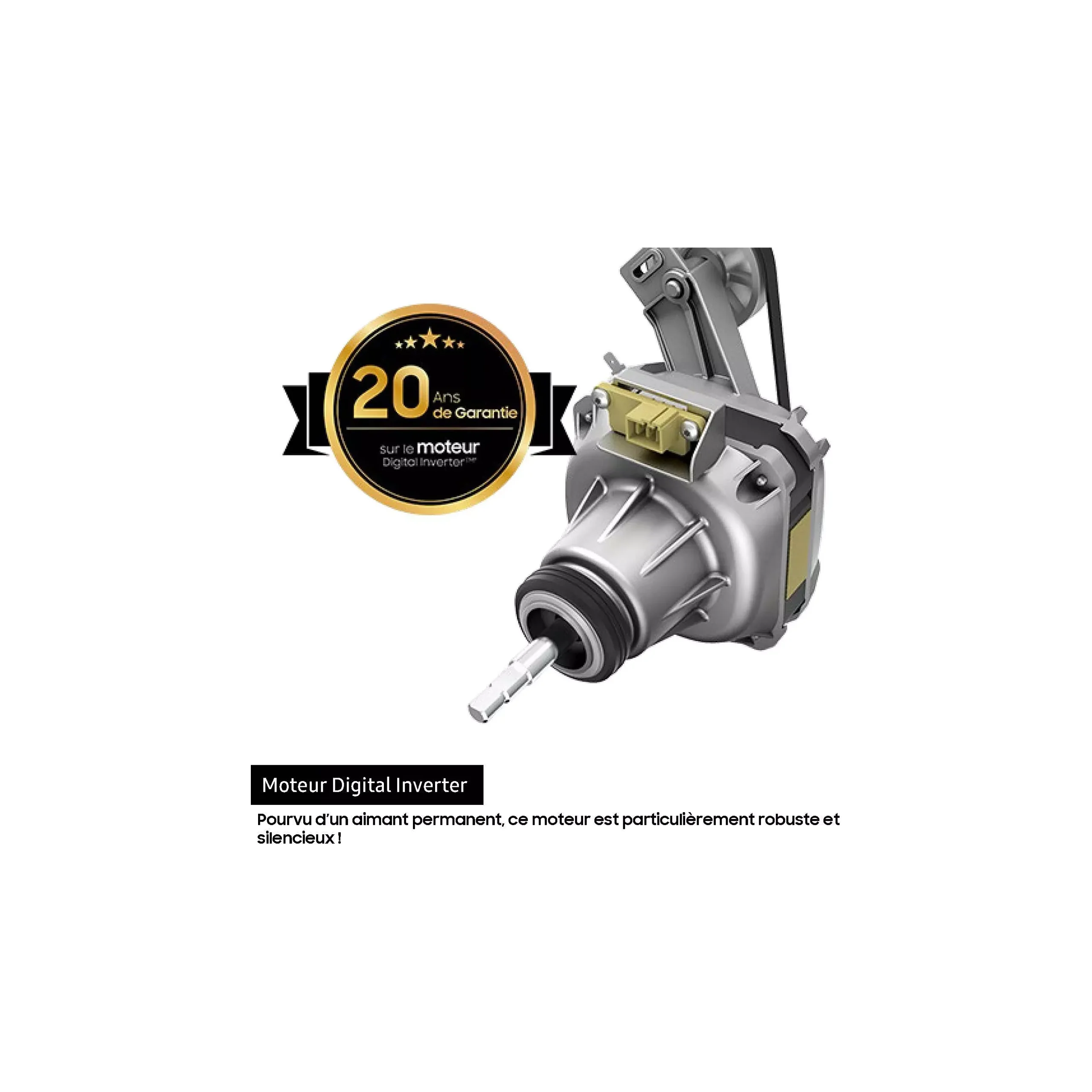 Lave linge hublot SAMSUNG WW11DG5B25AE Bespoke AI – Image 7