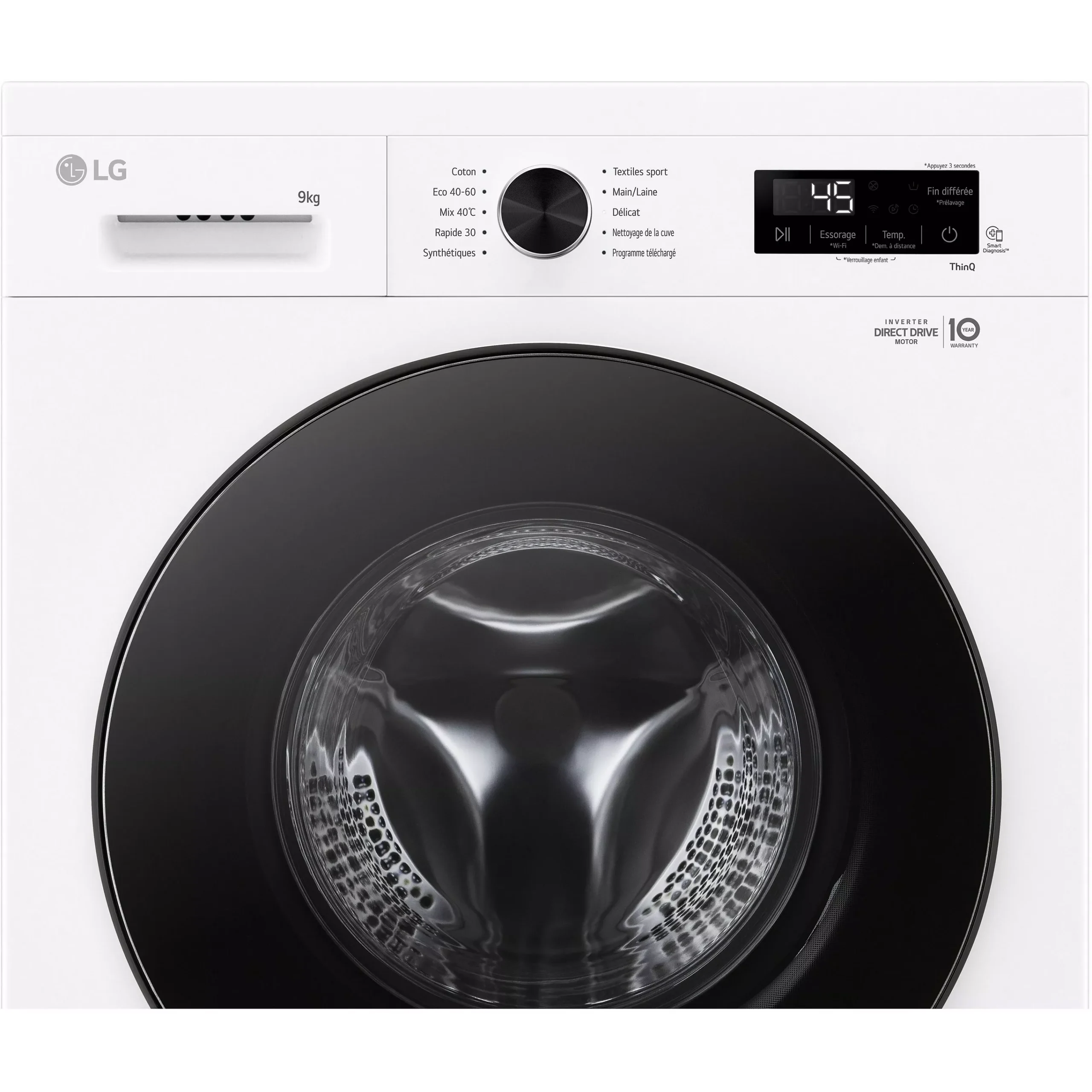 Lave linge hublot LG F94B16WHS – Image 4