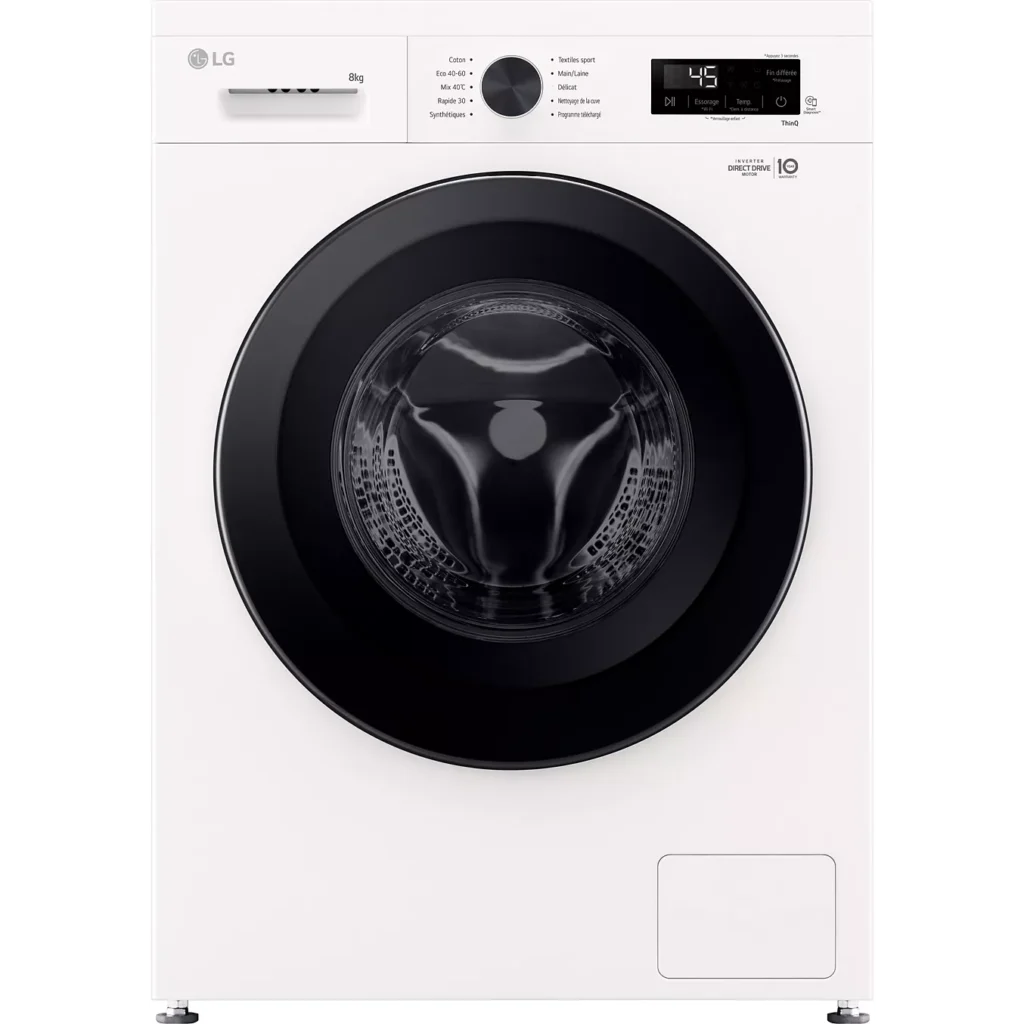 Lave linge hublot LG F84B15WHS