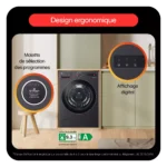 Lave linge hublot LG F20F12BST – Image 4