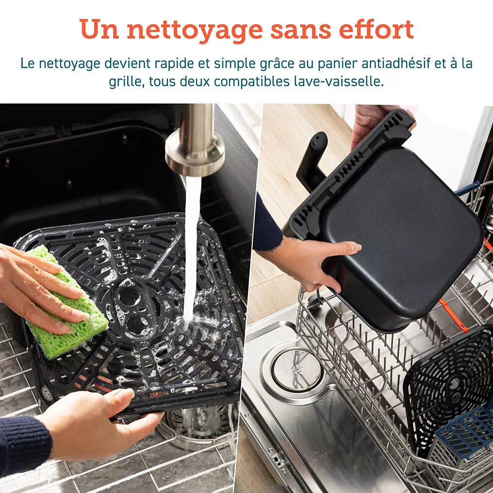 Friteuse sans huile COSORI Dual Blaze Noir + grille – Image 13