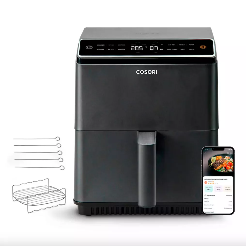 Friteuse sans huile COSORI Dual Blaze Noir + grille – Image 7