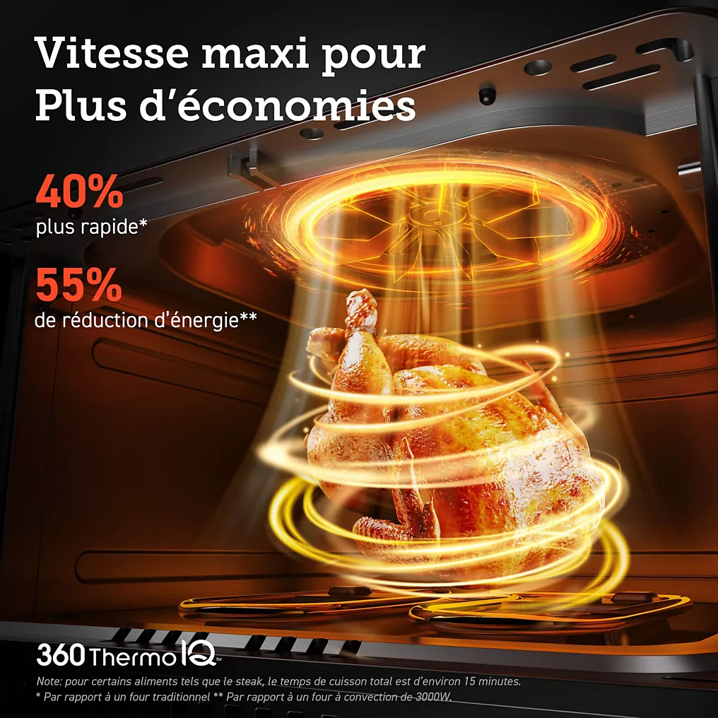 Friteuse sans huile COSORI Dual Blaze Noir + grille – Image 9