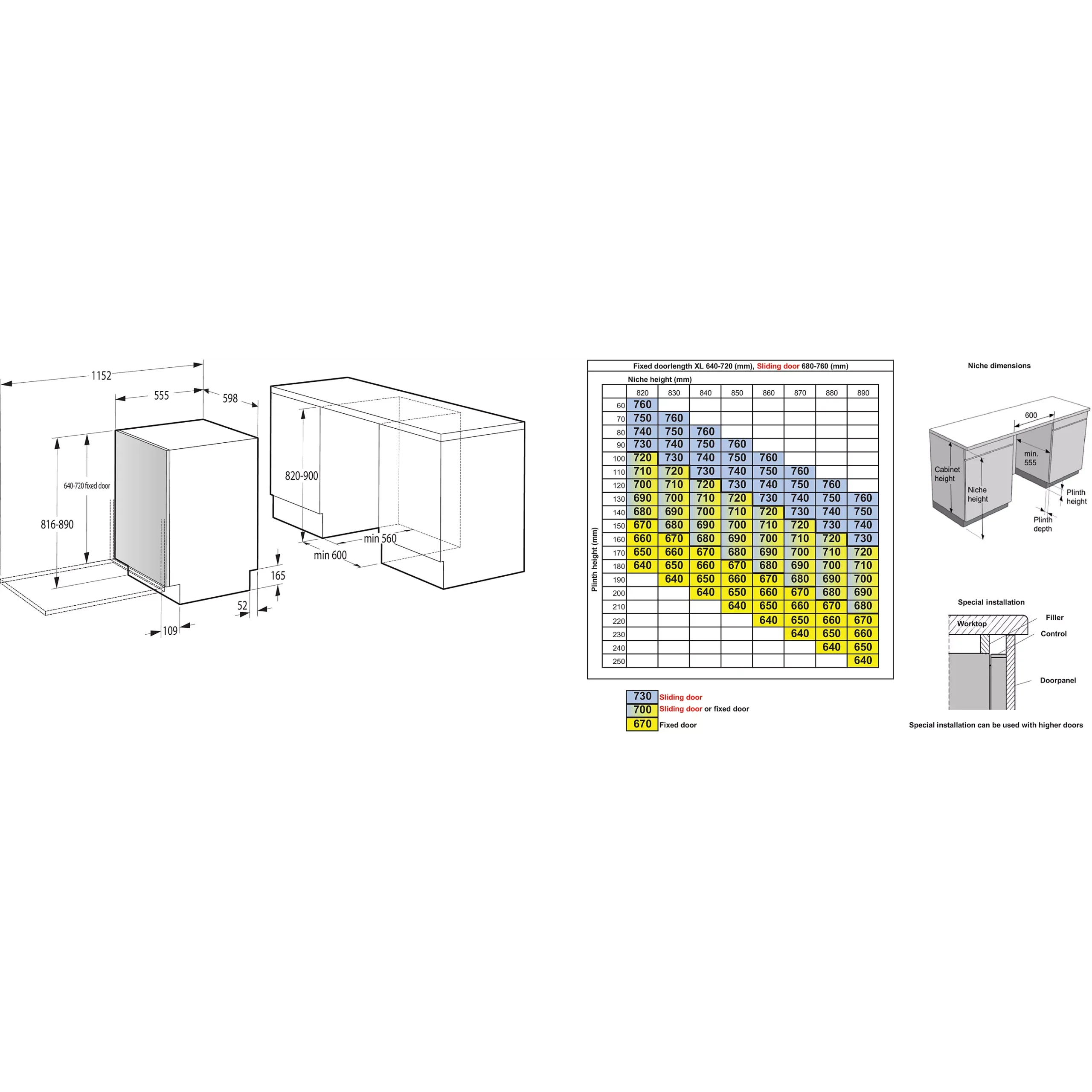 Lave vaisselle encastrable GORENJE GV663B62 – Image 7