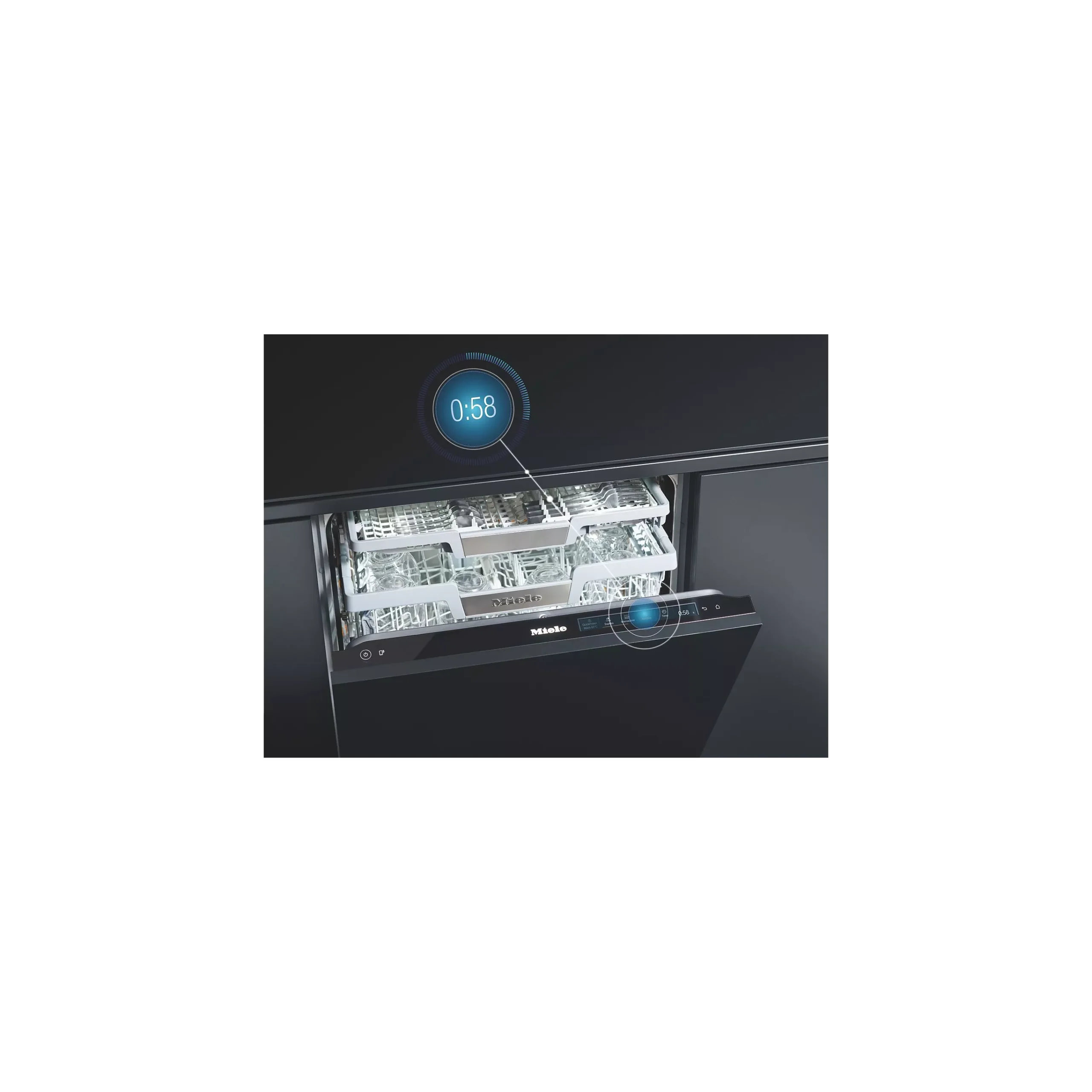 Lave vaisselle 60 cm MIELE G7210 SC Blanc – Image 4