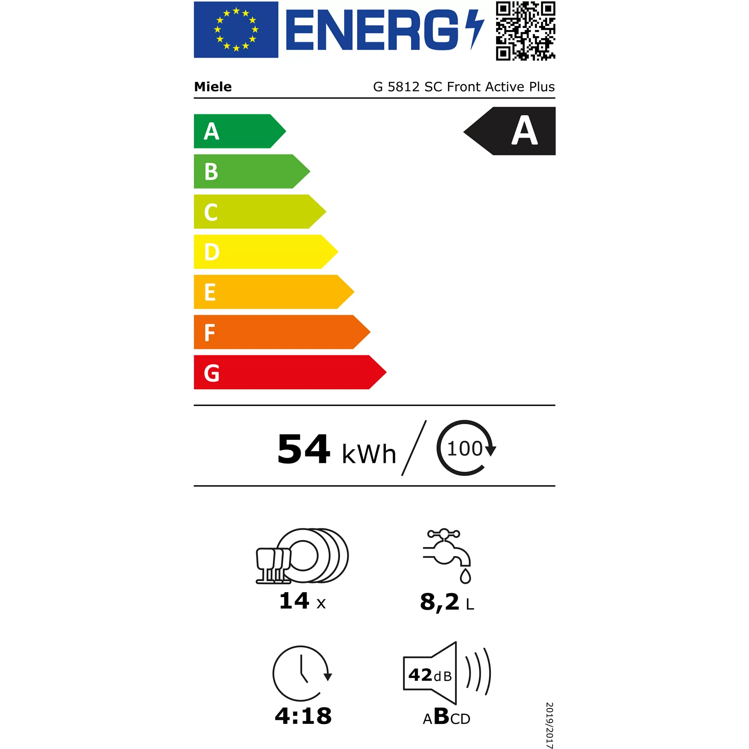 Lave vaisselle 60 cm MIELE G 5812 SC Front Inox – Image 11