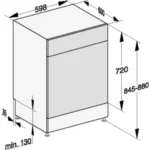Lave vaisselle 60 cm MIELE G 7042 SC Blanc AutoDos – Image 9