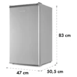 Congélateur armoire KLARSTEIN Garfield Eco L 64L – Gris – Image 9