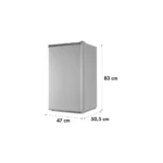 Congélateur armoire KLARSTEIN Garfield Eco L 64L – Gris – Image 2