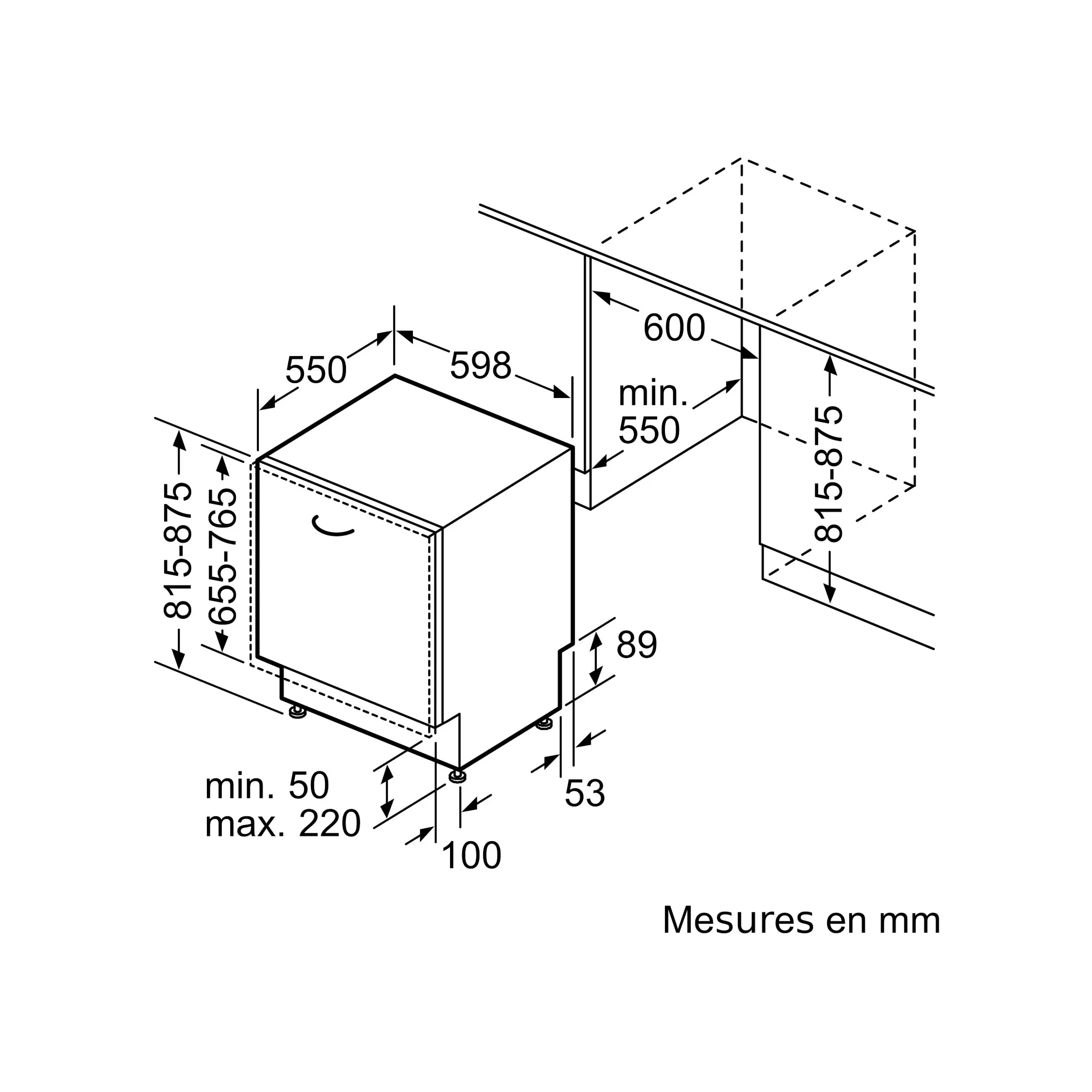 Lave vaisselle encastrable NEFF S175HCX03E – Image 4