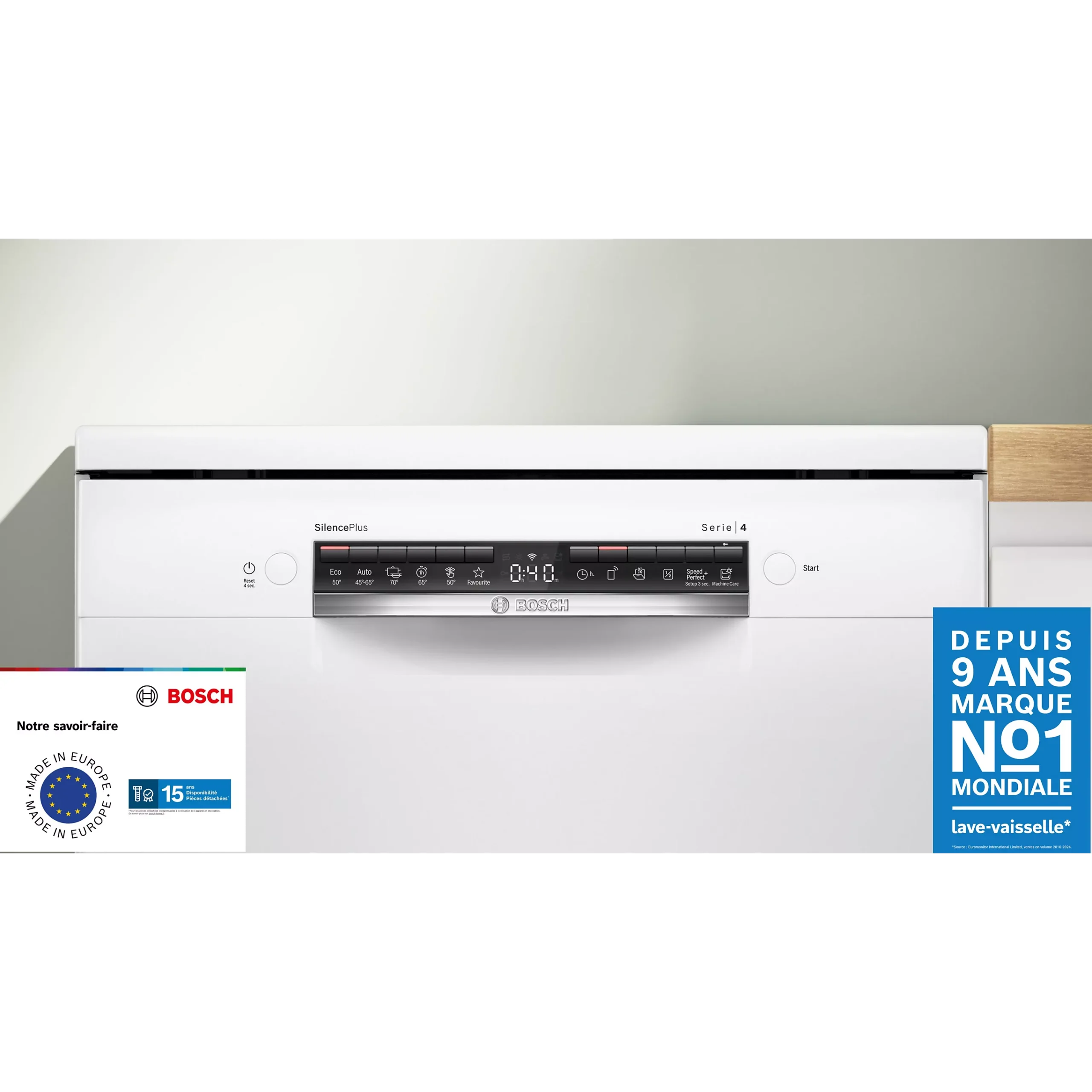 Lave vaisselle 60 cm BOSCH SMS4EVW00E, SERENITY, Efficient Dry – Image 11