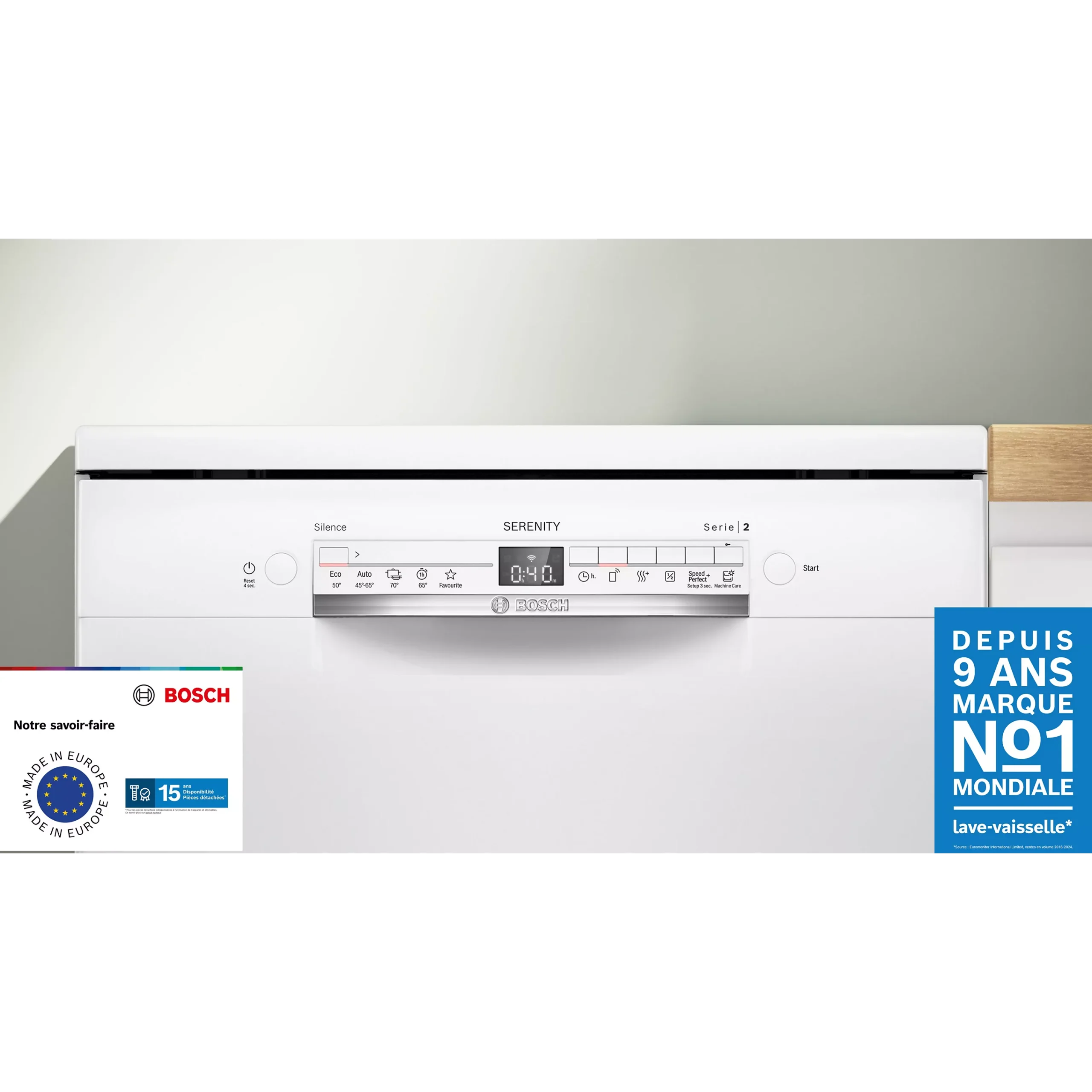 Lave vaisselle 60 cm BOSCH SMS2HTW05E Serenity – Image 11