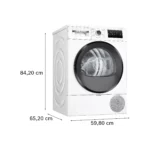 Sèche linge pompe à chaleur BOSCH WTH8520BFR, SERENITY, Série 4 – Image 3