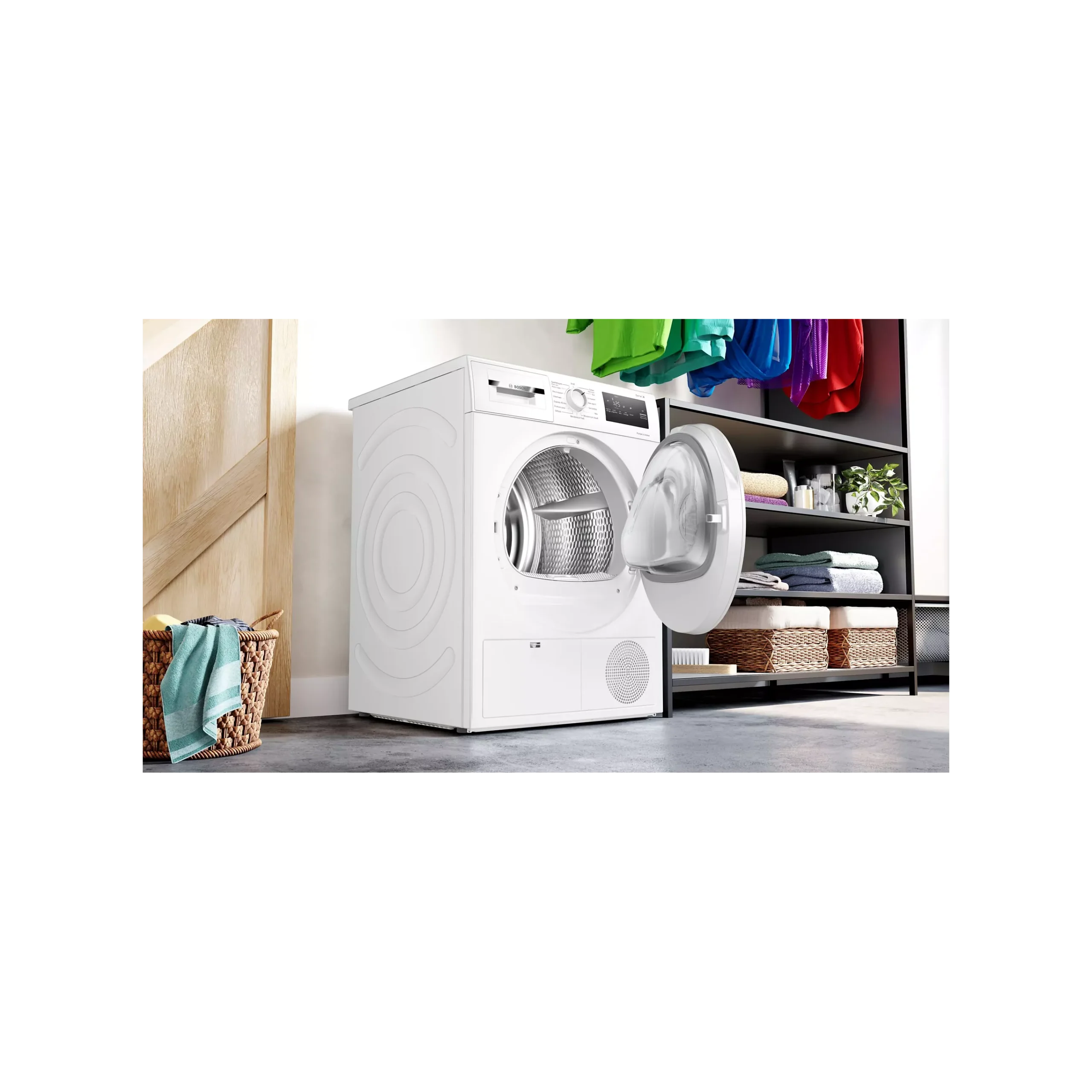 Sèche linge pompe à chaleur BOSCH WTH8300DFR, Série 4, Express 40 min – Image 11