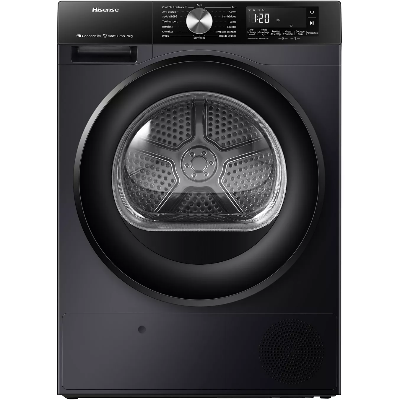 Sèche linge pompe à chaleur HISENSE DH3S902BBCC