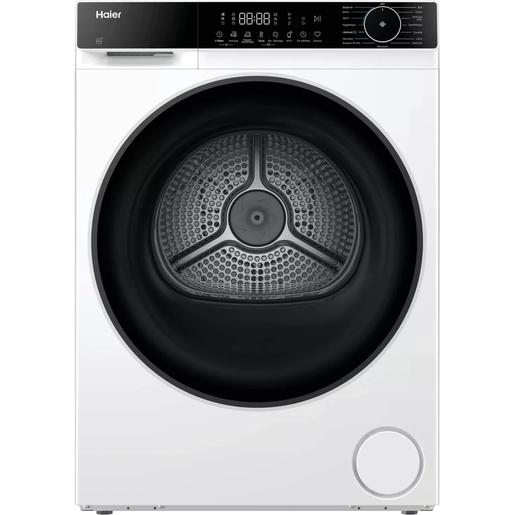 Sèche linge pompe à chaleur HAIER HD90-D357U1-FR X-séries 5