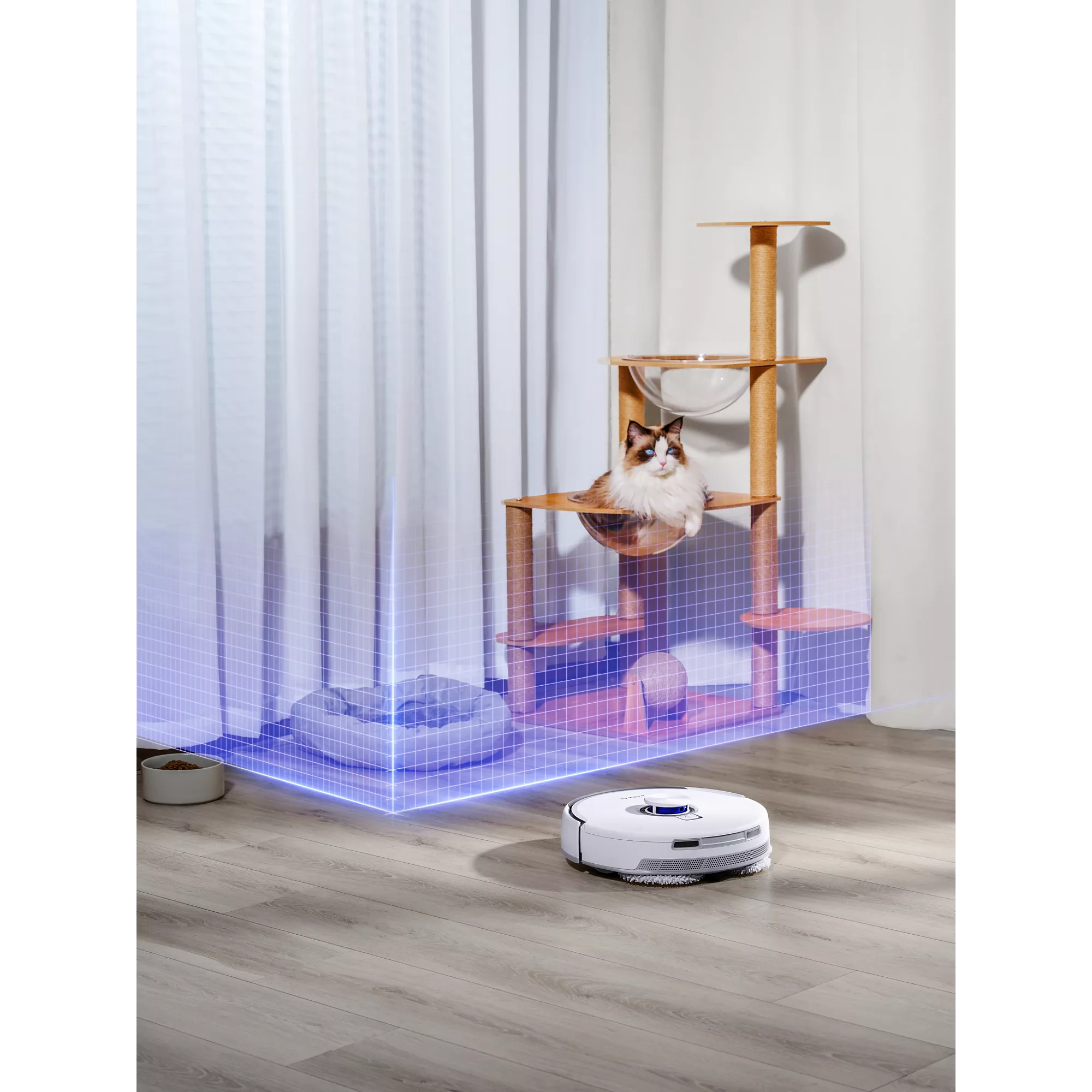 Aspirateur robot NARWAL Freo Z10 Ultra Blanc Argente – Image 8