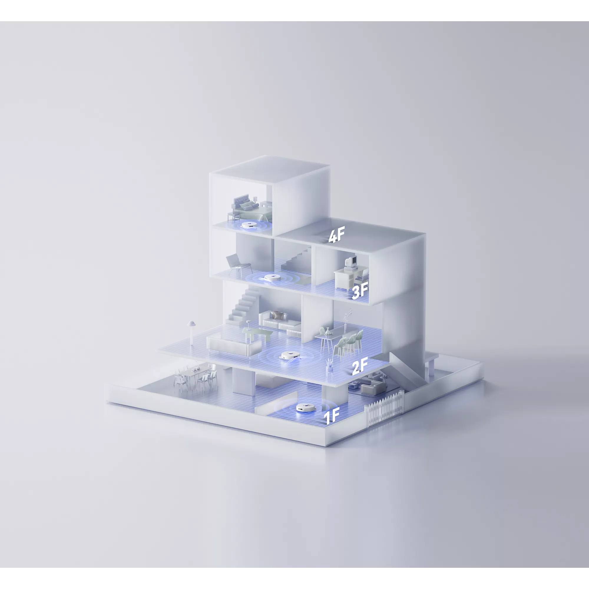 Aspirateur robot NARWAL Freo Z10 Ultra Blanc Argente – Image 11