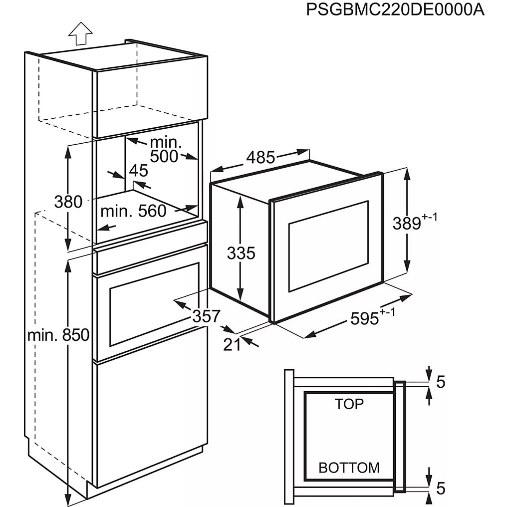 Micro ondes grill encastrable ELECTROLUX LMS4253TMX – Image 6