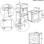 Four encastrable ELECTROLUX EOD6P67WH SteamBake – Image 8