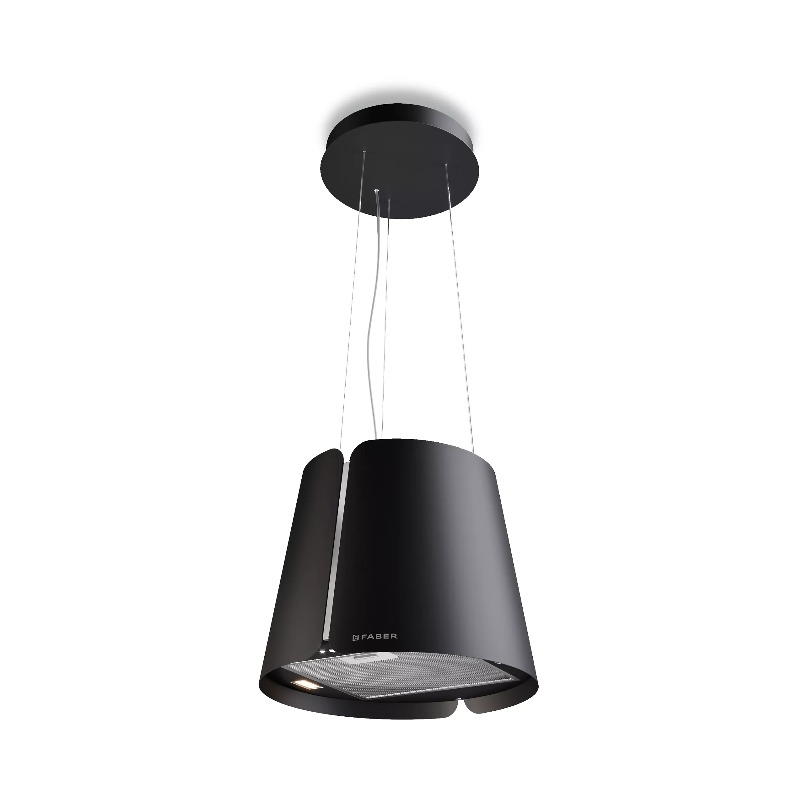 Hotte décorative îlot FABER BEAT 430 NOIR MAT