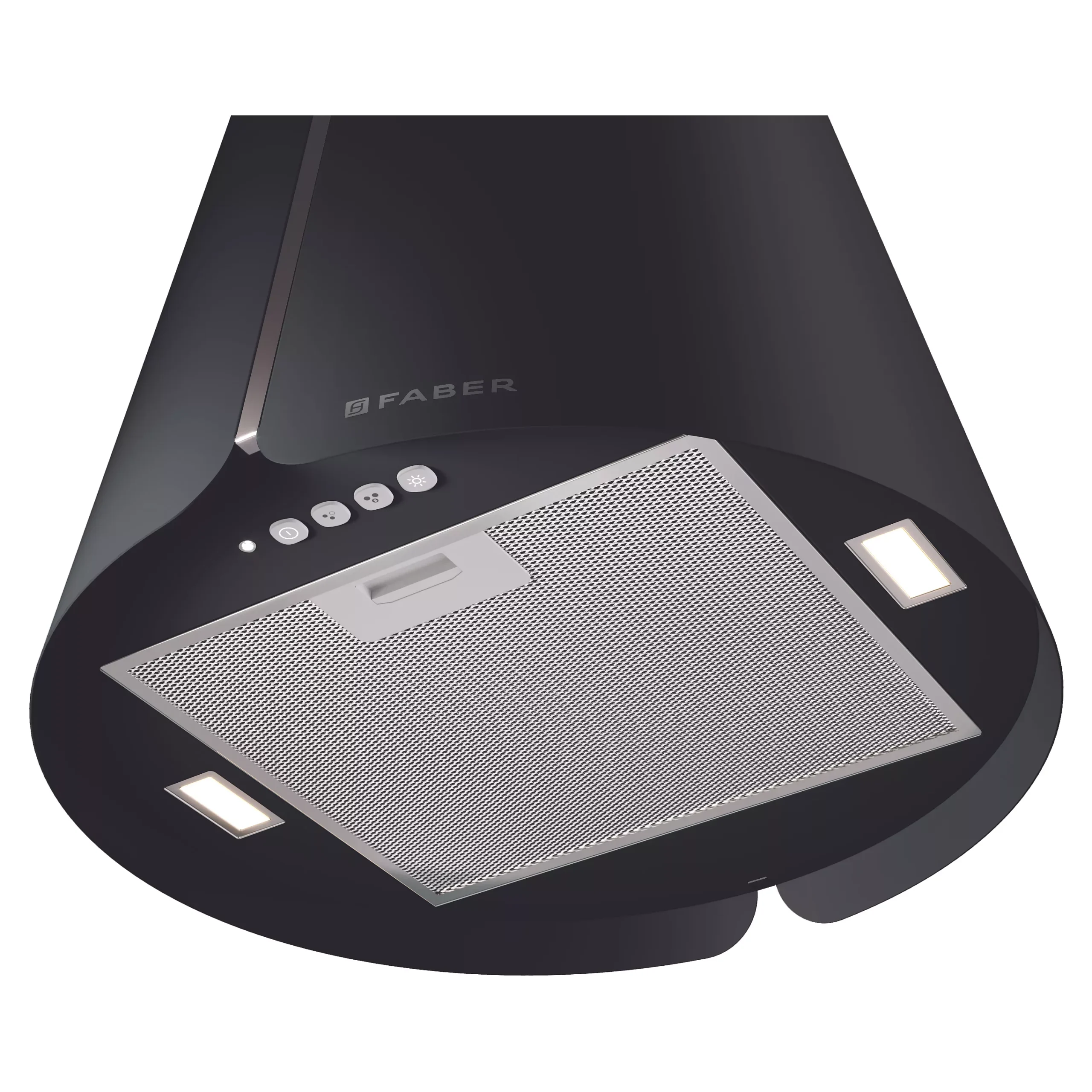 Hotte décorative îlot FABER BEAT 430 NOIR MAT – Image 6