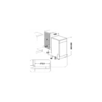 Lave vaisselle 45 cm WHIRLPOOL WH6FB10BS7A0X – Image 2