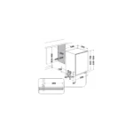 Lave vaisselle encastrable WHIRLPOOL WH6IA14BN7A0 6ème sens – Image 3